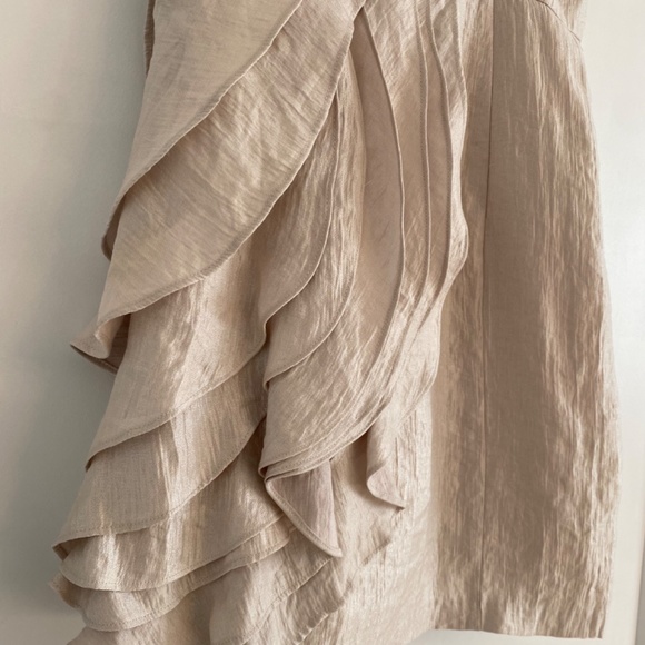 BCBG Max and Cleo Champagne Dress - Picture 4 of 4